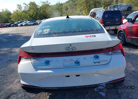 2021 Hyundai Elantra Limited from USA, damaged, VIN 5NPLP4AG8MH008321